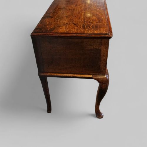 fig 6. Antique oak cabriole leg dresser base