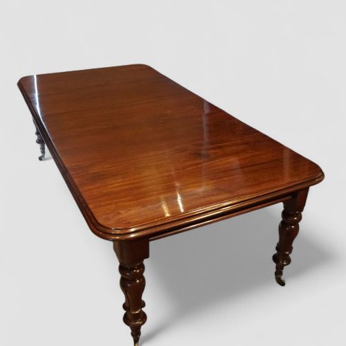 fig 1. William IV mahogany extending dining table