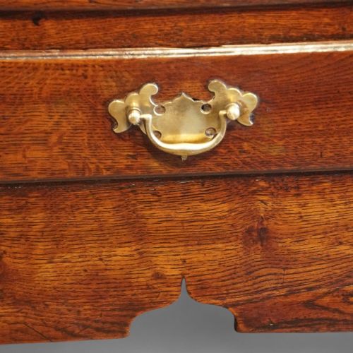 fig 2. Antique Oak Pot Board Dresser Base