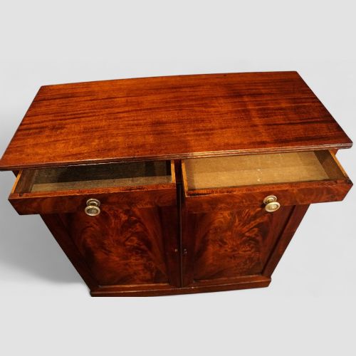 fig 4. Antique mahogany side cabinet