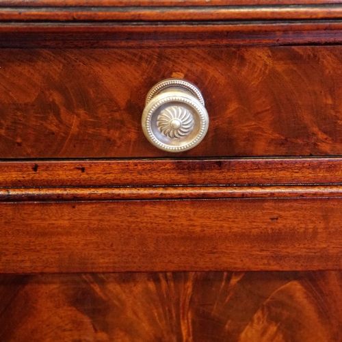 fig 5. Antique mahogany side cabinet