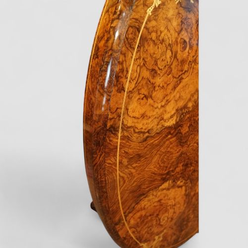 fig 6. Victorian inlaid walnut centre table
