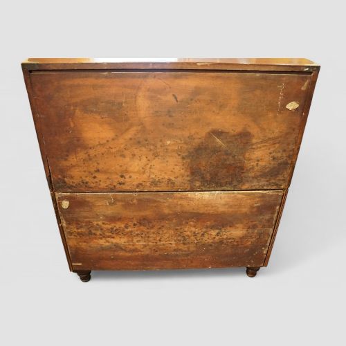 fig 7. Victorian teak brass bound military chest