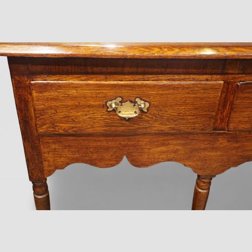 fig 5. 19th century oak pot board dresser base