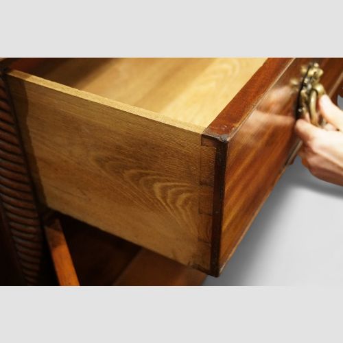 fig 1. Regency mahogany side cabinet