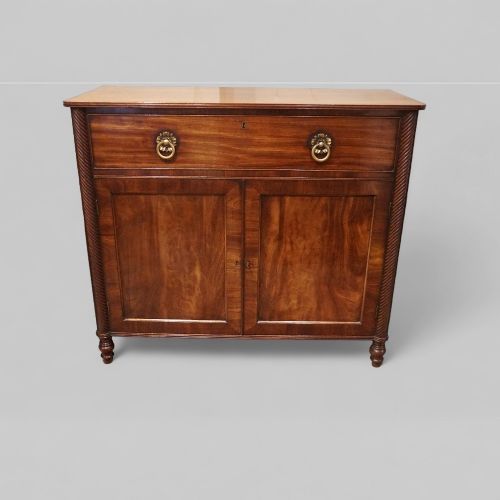 fig 5. Regency mahogany side cabinet