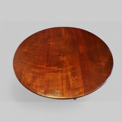 fig 8. Small George II mahogany padfoot table