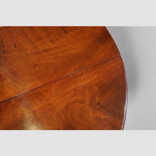 fig 2. Small George II mahogany padfoot table