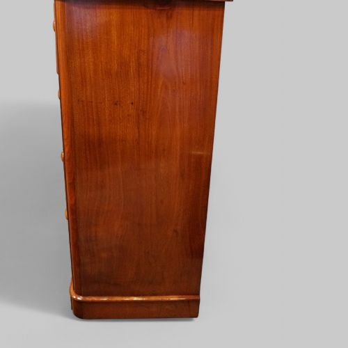 fig 5. Victorian Burr Walnut Chest of Drawers