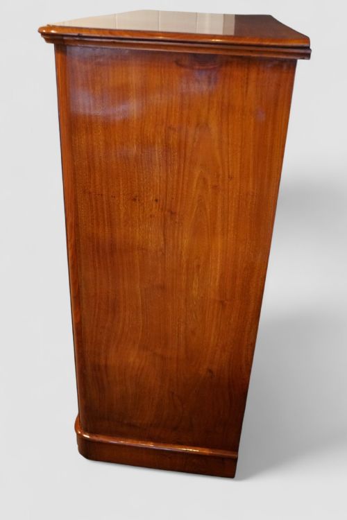 fig 6. Victorian Burr Walnut Chest of Drawers