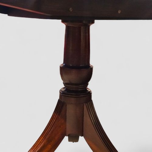fig 8. Large George V mahogany 3-pillar dining table 368cms long