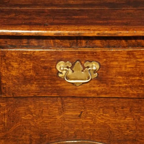 fig 4. Antique Oak Dresser base with pot board