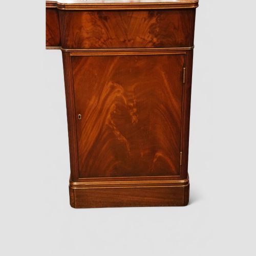 fig 2. Edwardian mahogany partners desk