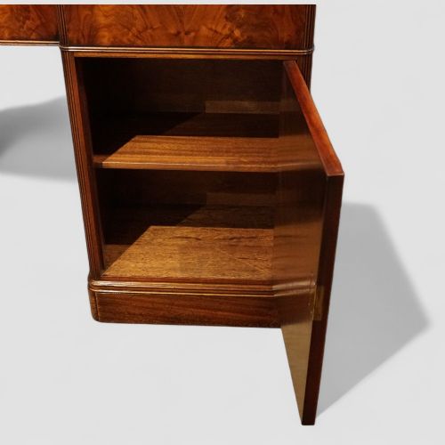 fig 7. Edwardian mahogany partners desk