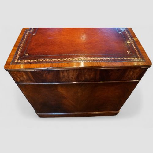 fig 8. Edwardian mahogany partners desk