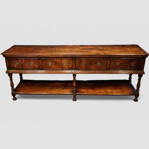 18th Century Oak Pot Board Dresser Base