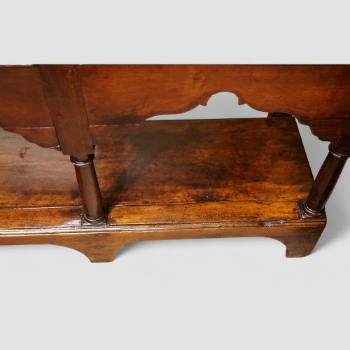 fig 1. 19th century oak pot board dresser base