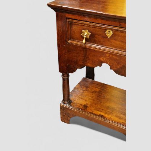 fig 3. 19th century oak pot board dresser base