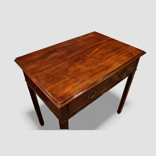 fig 1. George III mahogany side table