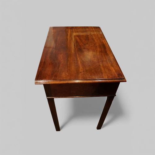fig 4. George III mahogany side table