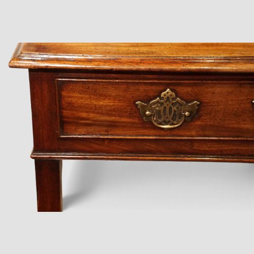 fig 5. George III mahogany side table