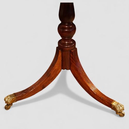 fig 1. Small mahogany drum table