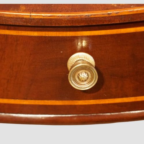 fig 3. Small mahogany drum table