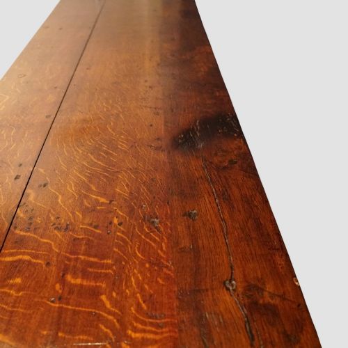 fig 2. Antique oak cabriole leg dresser base