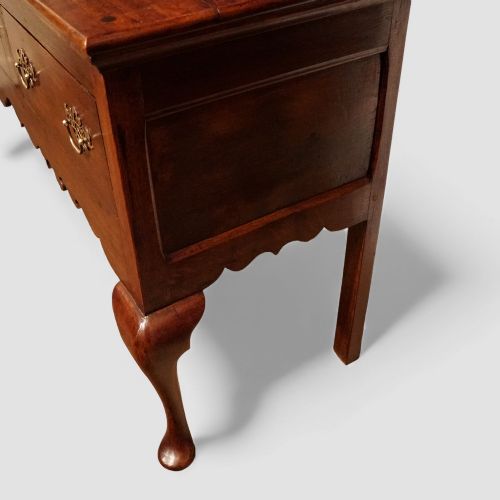 fig 5. Antique oak cabriole leg dresser base