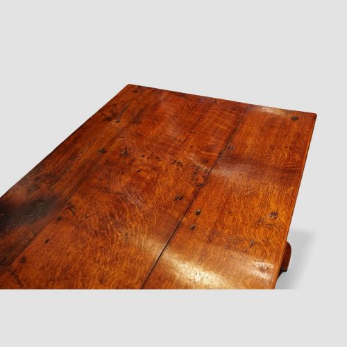 fig 6. Antique oak cabriole leg dresser base