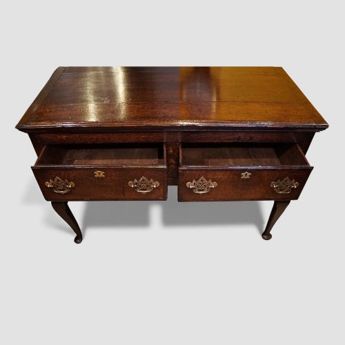 fig 2. Antique Oak Small Dresser Base