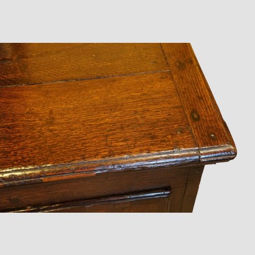 fig 3. Antique Oak Small Dresser Base