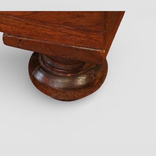 fig 4. 19th-century teak campaign trunk
