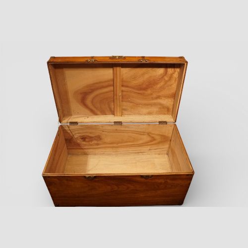 fig 6. George V Camphor Wood Brass Bound Campaign Chest