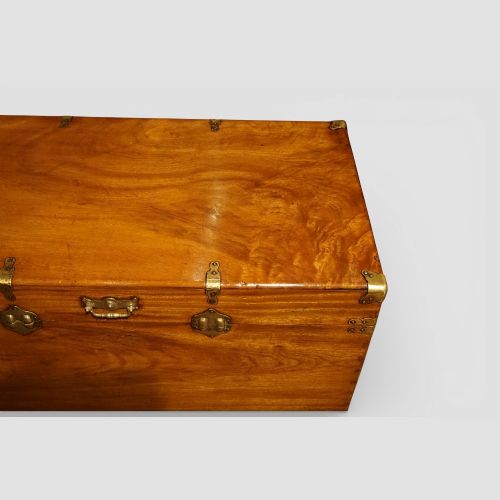 fig 9. George V Camphor Wood Brass Bound Campaign Chest