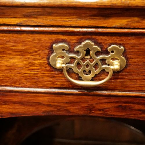 fig 2. Antique Oak Dog Kennel Dresser Base