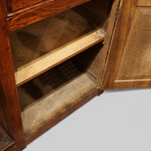 fig 4. Antique Oak Dog Kennel Dresser Base