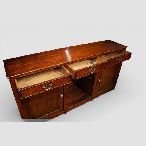 fig 5. Antique Oak Dog Kennel Dresser Base