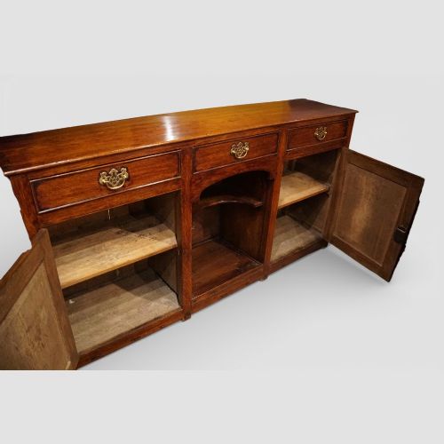 fig 6. Antique Oak Dog Kennel Dresser Base