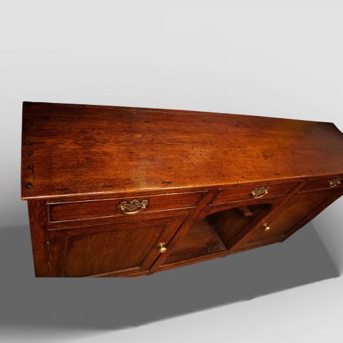 fig 9. Antique Oak Dog Kennel Dresser Base