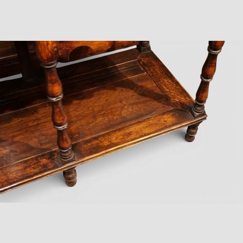 fig 1. 19th Century Georgian Oak Pot Board Dresser Base