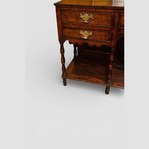 fig 2. 19th Century Georgian Oak Pot Board Dresser Base