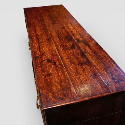 fig 4. 19th Century Georgian Oak Pot Board Dresser Base