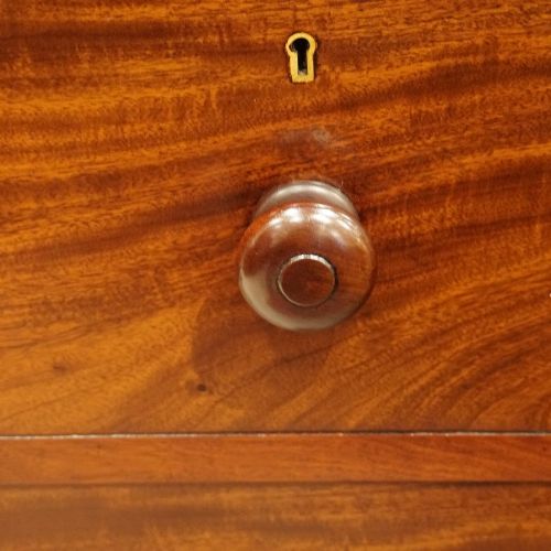 fig 2. Small Victorian Mahogany Chest of Drawers