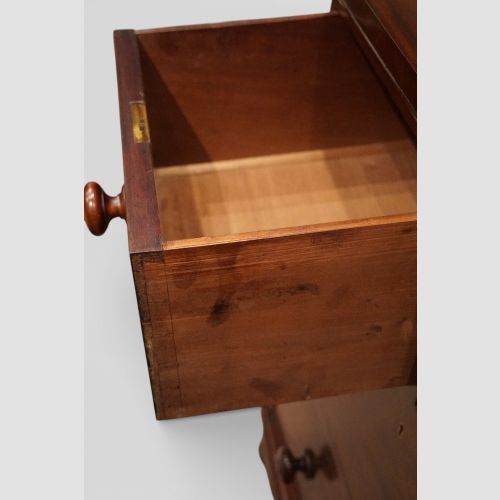 fig 3. Small Victorian Mahogany Chest of Drawers
