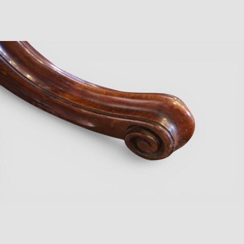 fig 3. Victorian burr walnut oval coffee table