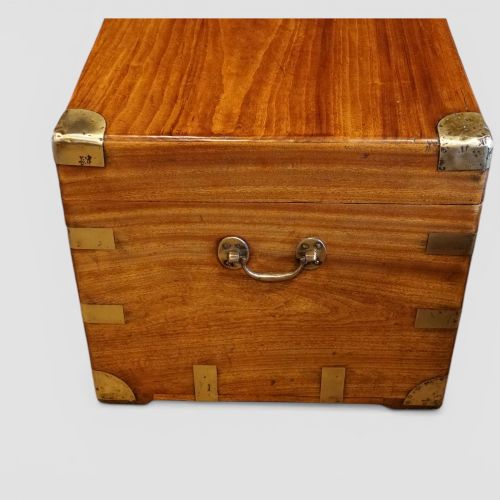 fig 1. Victorian camphorwood campaign trunk