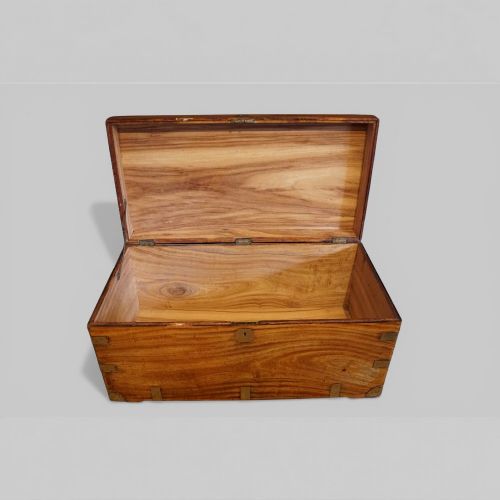 fig 3. Victorian camphorwood campaign trunk