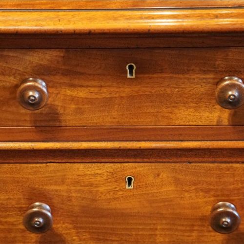 fig 8. Victorian mahogany partners desk