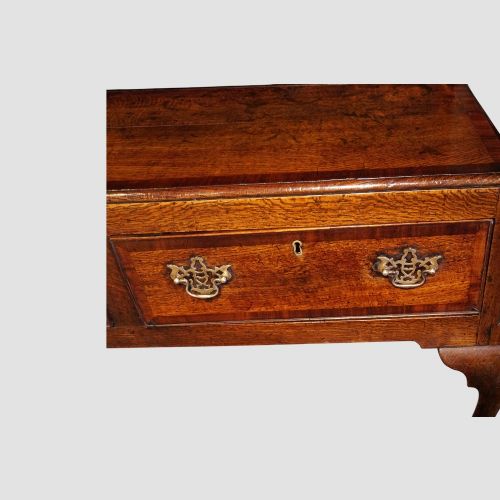 fig 1. Georgian oak cabriole leg dresser base